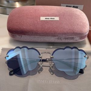 Miu Miu purple Cloud sunglasses 🕶 ☁️